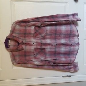 Maurices Plaid Button Down Shirt XL